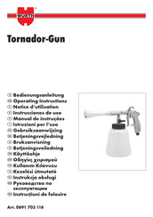 Würth Tornador-Gun Notice D'utilisation