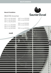 Saunier Duval MULTIS SDH 10-035 MCNHDI Manuel D'installation
