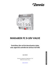 Zennio ZCL-FC010V Manuel D'utilisation