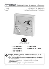 oventrop EEP A5-10-06 Notice D'installation Et D'utilisation
