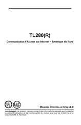 Tyco DSC TL280 Manuel D'installation