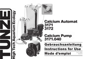 Tunze Calcium Automat 3172 Mode D'emploi