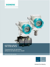 Siemens SITRANS P DS III/P410 Instructions De Service