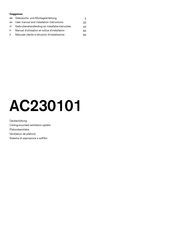 Gaggenau AC230101 Manuel D'utilisation Et Notice D'installation