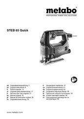 Metabo STEB 65 Quick Notice Originale