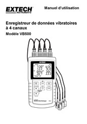 Extech Instruments VB500 Manuel D'utilisation