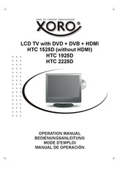 Xoro HTC 1525D Mode D'emploi