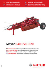 Güttler Mayor 640 Manuel D'utilisation