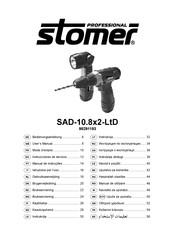 Stomer Professional SAD-10.8x2-LtD Mode D'emploi