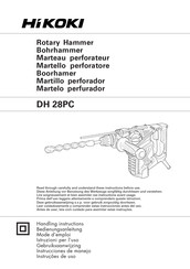 HIKOKI DH 28PC Mode D'emploi