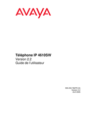 Avaya 4610SW Guide De L'utilisateur