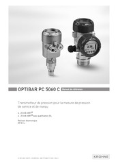 KROHNE OPTIBAR PC 5060 C Manuel De Référence