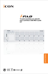 ICON i-PAD Guide De L'utilisateur