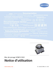 schmalz VCMC K1 Notice D'utilisation
