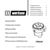 Vetus FTR470 Instructions D'installation