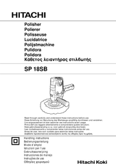 Hitachi SP 18SB Mode D'emploi