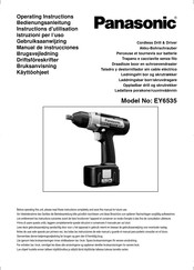 Panasonic EY6535 Instructions D'utilisation