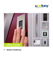 eKey HOME Mode D'emploi