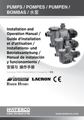 Waterco W9918 Guide D'installation Et D'utilisation