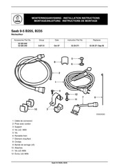 Saab 32 026 240 Instructions De Montage