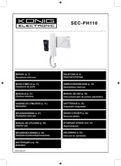 König Electronic SEC-PH110 Mode D'emploi