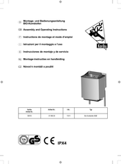 Karibu 37.468.30 Instructions De Montage Et Mode D'emploi