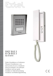Extel EASY BUS 3 Guide D'installation Et D'utilisation