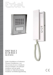 Extel CB BUS 3 Guide D'installation Et D'utilisation