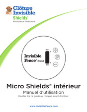 INVISIBLE FENCE Micro Shields Manuel D'utilisation