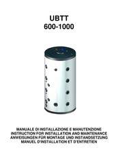 Baxi UBTT 600 Manuel D'installation Et D'entretien