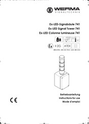 WERMA Signaltechnik Ex-LED-Signalsäule 741 Mode D'emploi