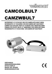 Velleman CAMZWBUL7 Notice D'emploi