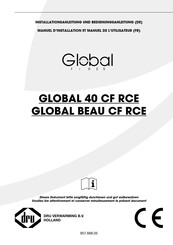 Global Fires GLOBAL 40 CF RCE Manuel D'installation Et Manuel De L'utilisateur