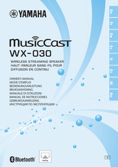 Yamaha MusicCast WX-030 Mode D'emploi