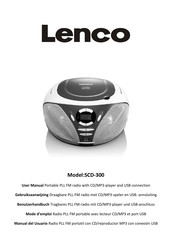 Lenco SCD-300 Mode D'emploi