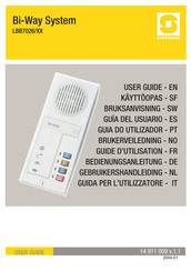 Stentofon Bi-Way System LBB7026 Série Guide D'utilisation