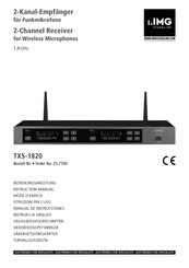 IMG STAGELINE TXS-1820 Mode D'emploi