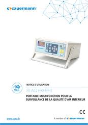 sauermann SI-AQ VOC Notice D'utilisation