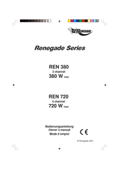 Renegade REN 720 Mode D'emploi