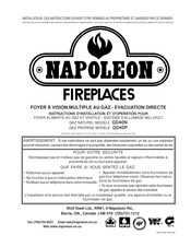 Napoleon Fireplaces GD40N Instructions D'installation Et D'opération