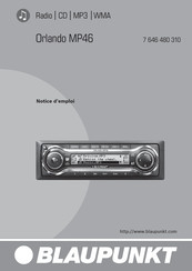 Blaupunkt Orlando MP46 Notice D'emploi