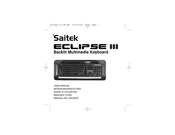 Saitek ECLIPSE III Guide D'utilisation