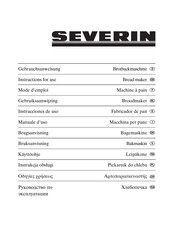 SEVERIN BM-3986 Mode D'emploi