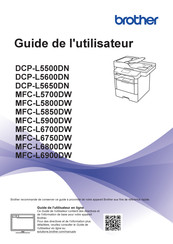 Brother MFC-L5700DW Guide De L'utilisateur