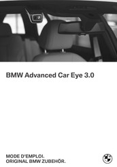 BMW Advanced Car Eye 3.0 Mode D'emploi