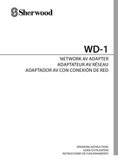 Sherwood WD-1 Guide D'utilisation