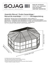 Sojag 445-8162240 Guide D'assemblage