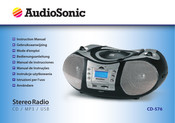 AudioSonic CD-576 Mode D'emploi