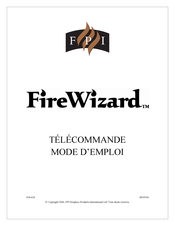 FPI FireWizard Mode D'emploi