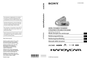 Sony HANDYCAM HDR-CX500VE Mode D'emploi